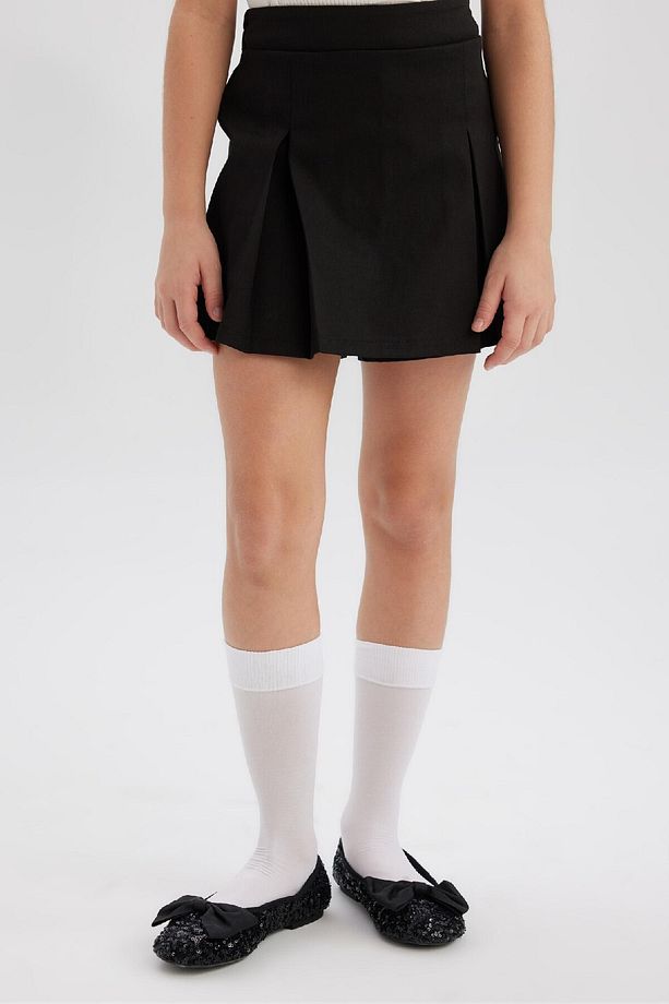 Kız Çocuk Basic Düz Gabardin Şort Etek E0643a825sm - 8
