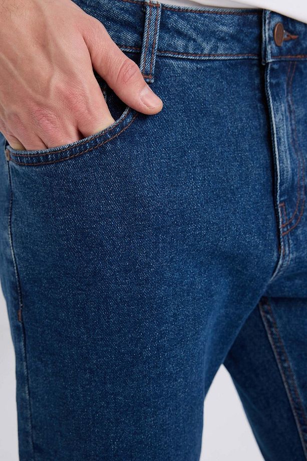 Sergio Regular Fit Normal Kalıp Normal Bel Boru Paça Jean Pantolon D9829ax25sp - 5