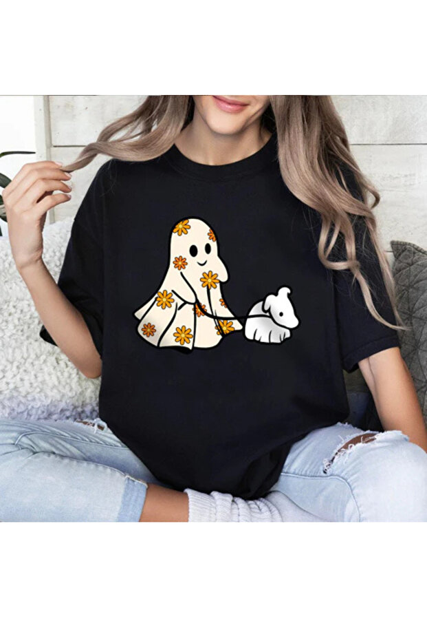 Μπλουζάκι Ghost Printed Oversize - 1