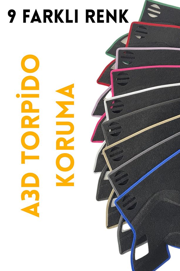 Scoda Scala 2020 Ön Gögüs Panel Torpido Koruma Koruyucu Kilifi Halisi / A3d/ 3d - 4