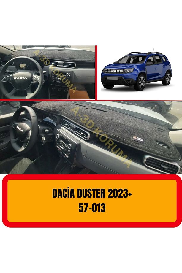 Dacia Duster 2023 Ön Gögüs / Panel / Torpido Korumasi / Kilifi / Halisi / Koruyucu - a3d -3d - 1