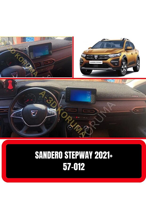 Dacıa Sandero Stepway Jogger 2021 - Torpedo Rug Cover Towel Cover