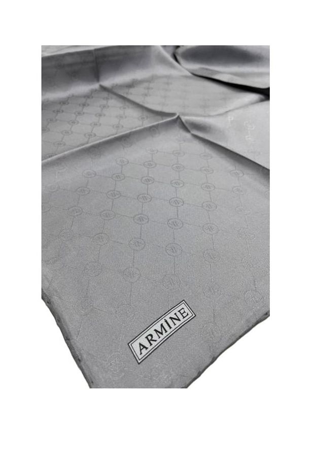 JAKARLI İPEK EŞARP 2000 (J) - MONOGRAM DESENLİ - 2