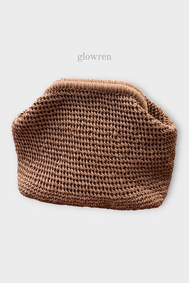 Grain Premium Handmade El Yapımı Kağıt İp Çanta - 1