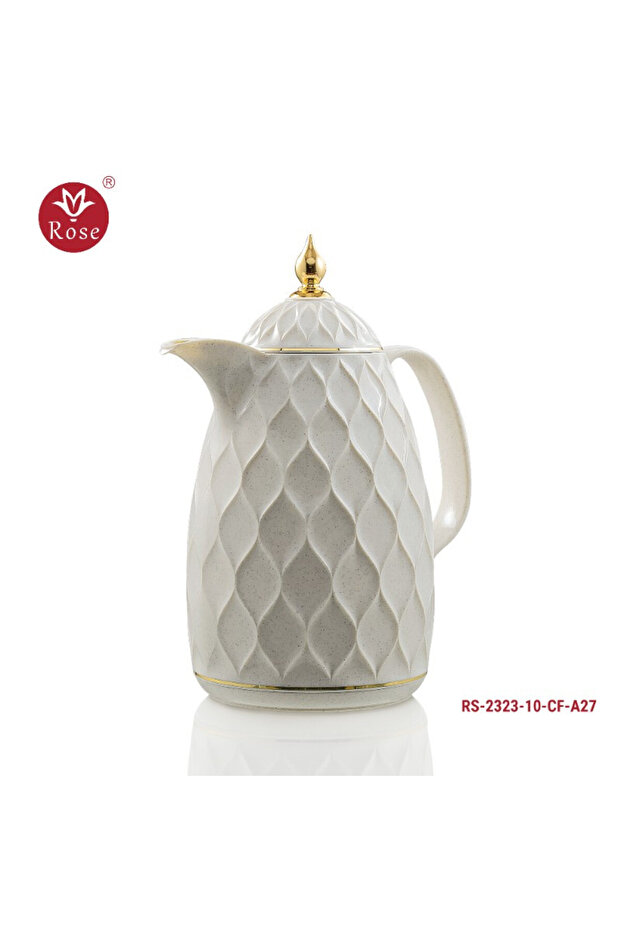 RS-2323-ترمس لتر قهوة روز ( 1000 ) مل