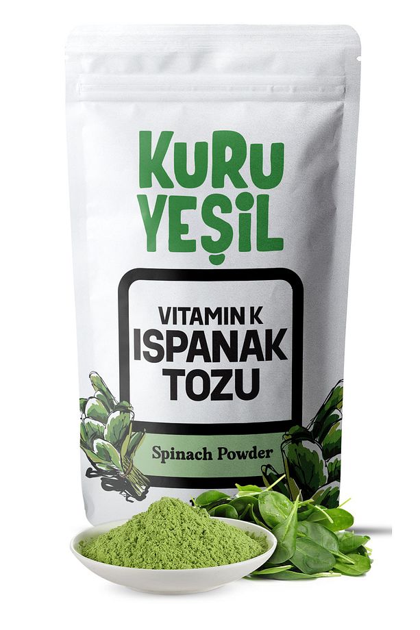 Ispanak Tozu - Dried Vegetables Powder - Spinach Powder - Ispanak Toz - Yerli - 100 gr - 1