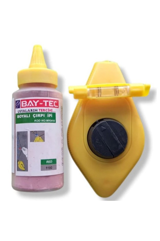 boyalı çırpı ipi kırmızı - 1