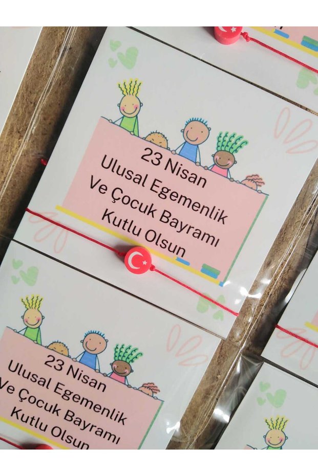 Gift Student Pre-School Card Bracelet 20 Pieces