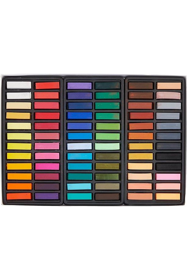 Creative Studio Mini Toz Pastel Boya (SOFT), 72 Renk, Yarım Boy, Parlak Ve Yoğun Renkler - 3