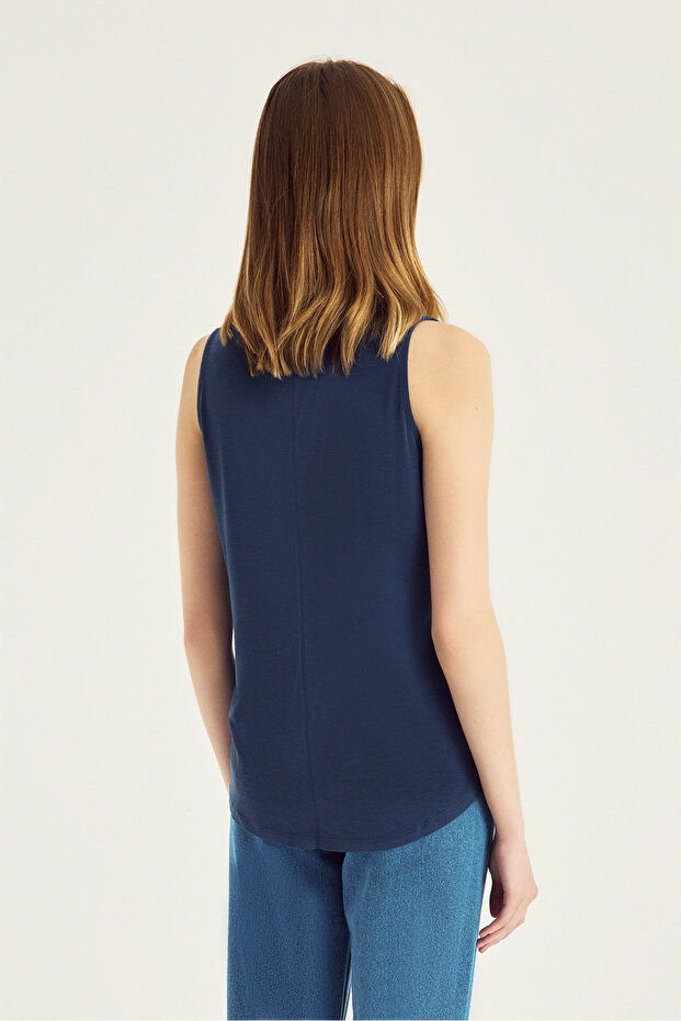 Kolsuz Örme Bluz - 4