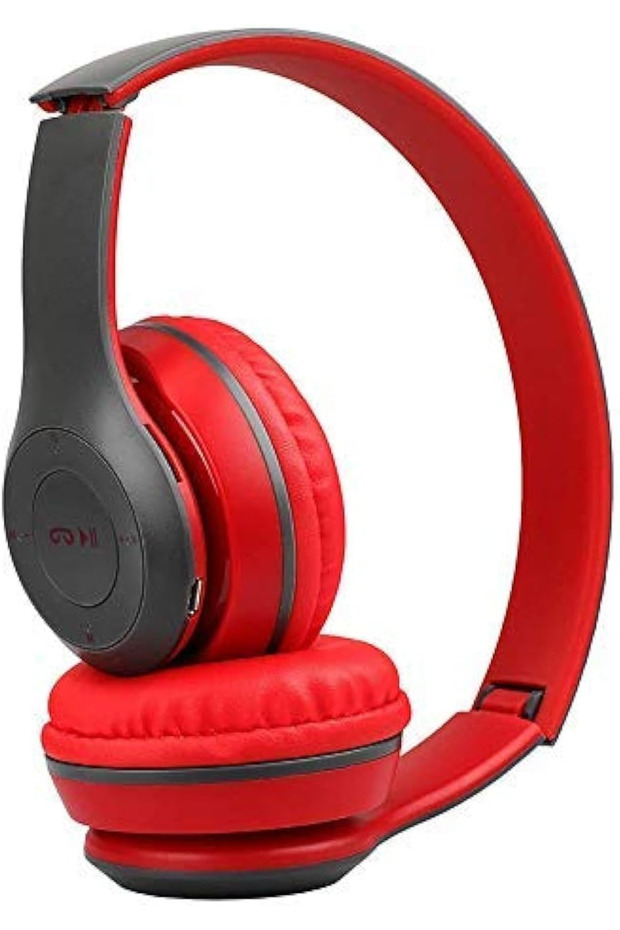 P47 Wireless Headset Red - 2