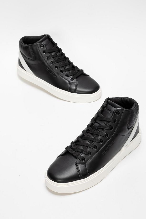 High Top Lace Up Archive Stripe Erkek Sneaker - 5
