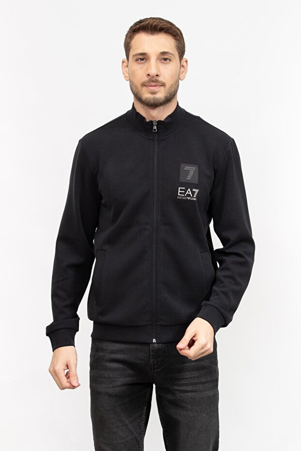 Erkek Fermuarlı Sweatshirt - 2