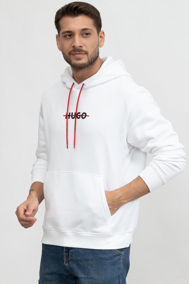 Daffleck Erkek Kapüşonlu Sweatshirt - 2