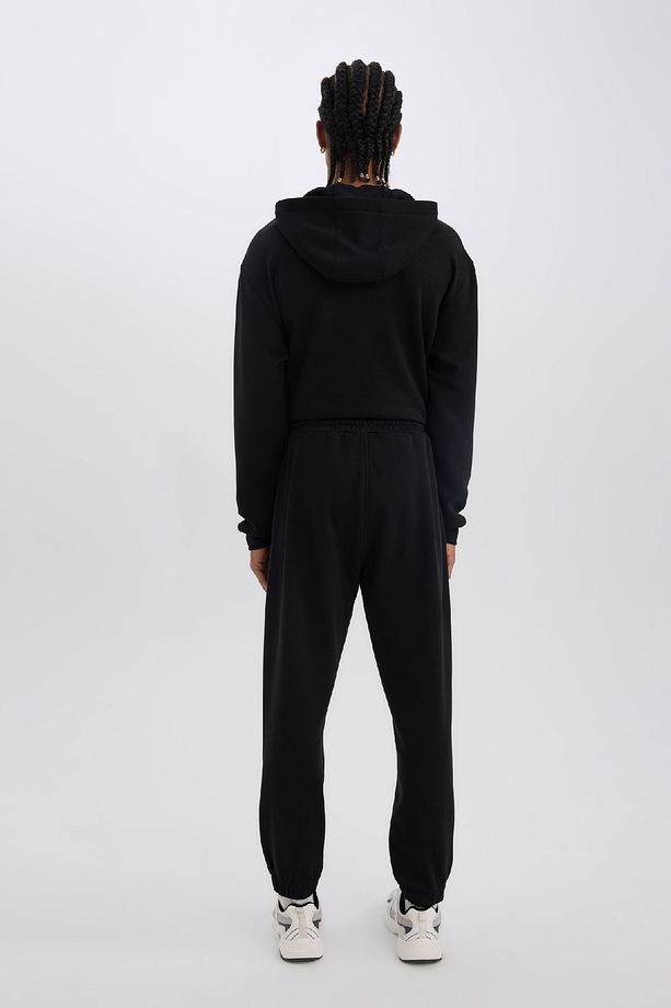 Fit Kalın Jogger Eşofman Altı Nba Wordmark Standart Fit Cepli Esnek Bantlı Paça D3231ax24wn - 7