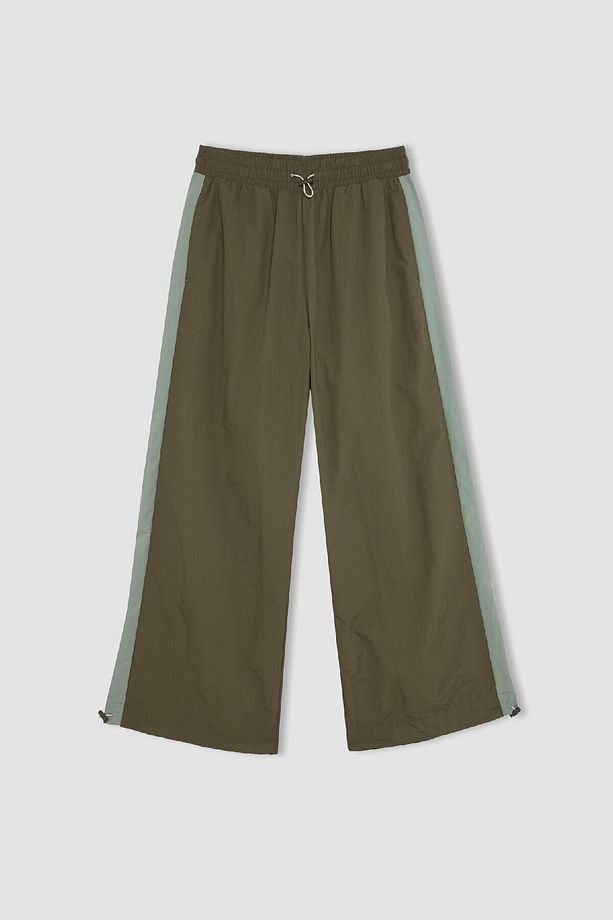 Fit Wide Leg Dokuma Eşofman Altı B4234ax24sp - 8