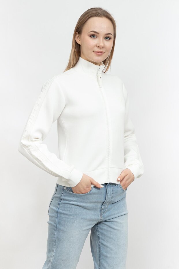 Kadın Fermuarlı Sweatshirt - 2