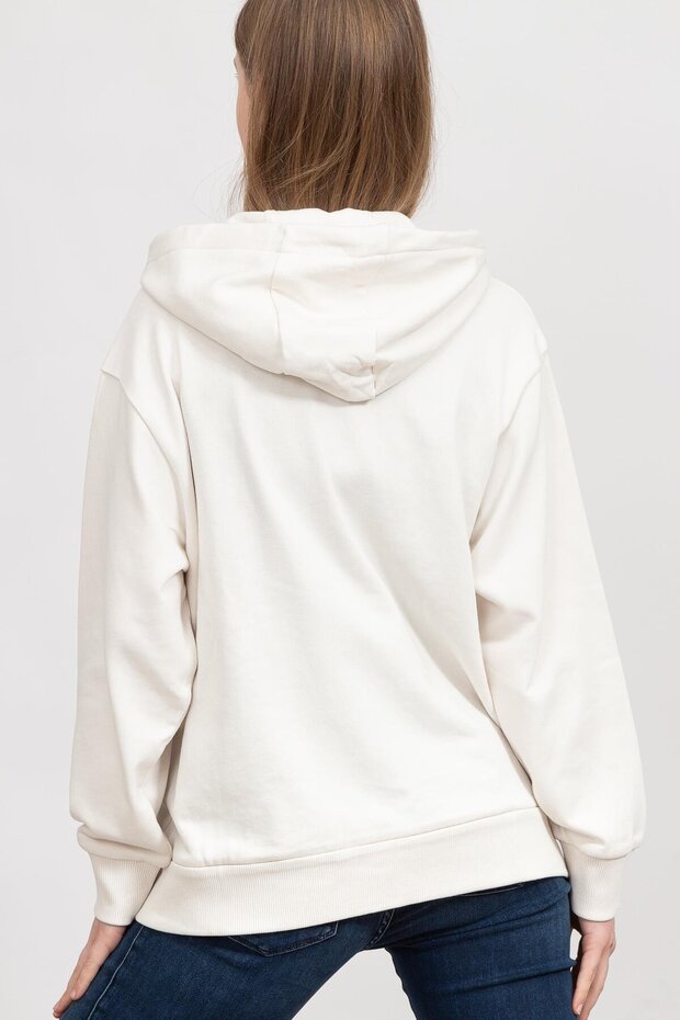 Kadın Fermuarlı Sweatshirt - 3