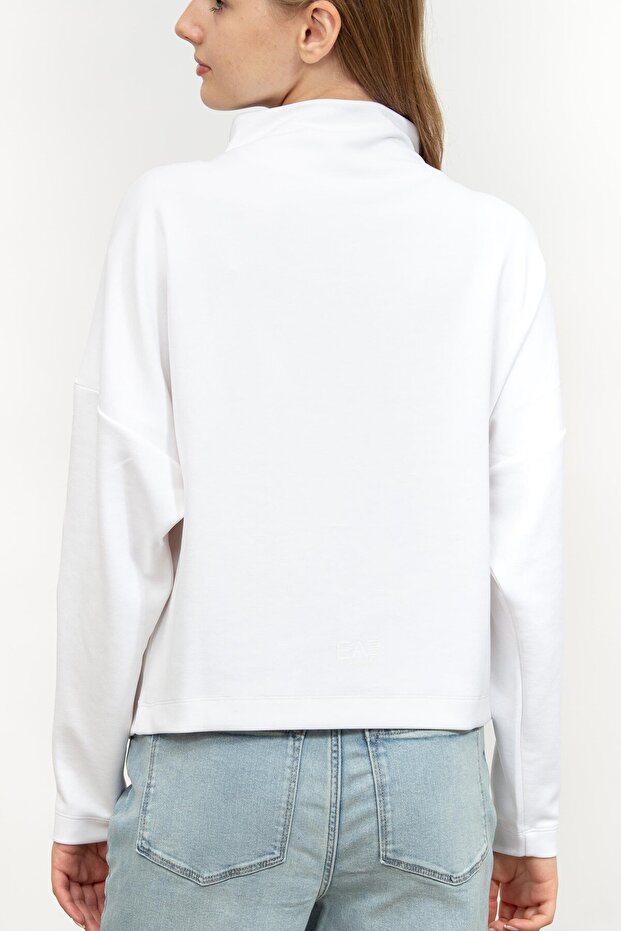 Kadın Fermuarlı Sweatshirt - 3