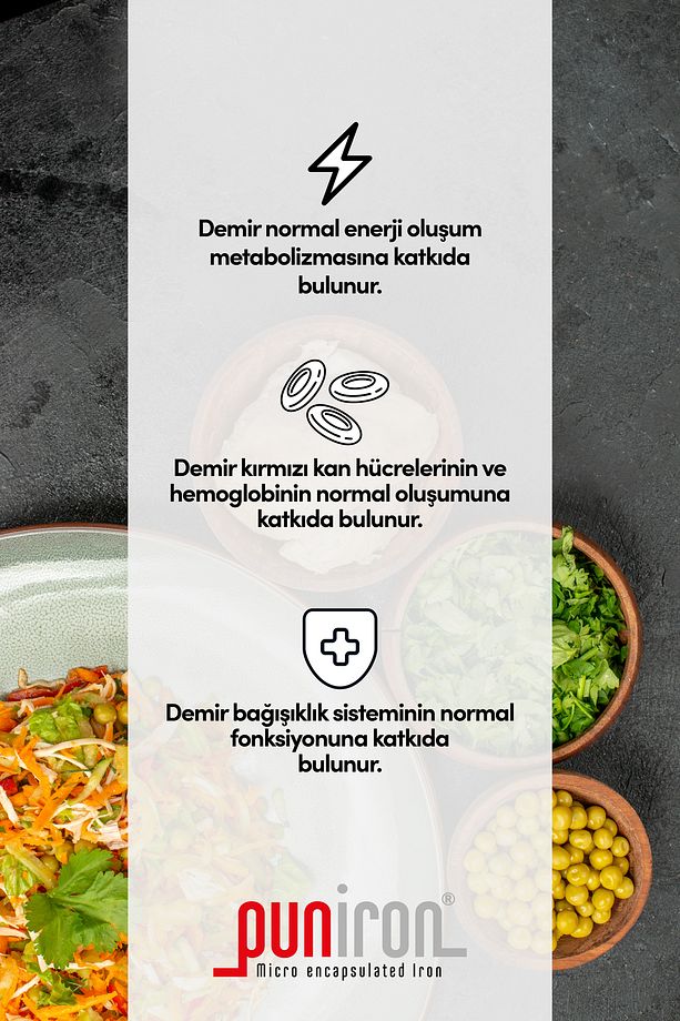 Puniron Mikroenkapsüle Demir Takviyesi - 4