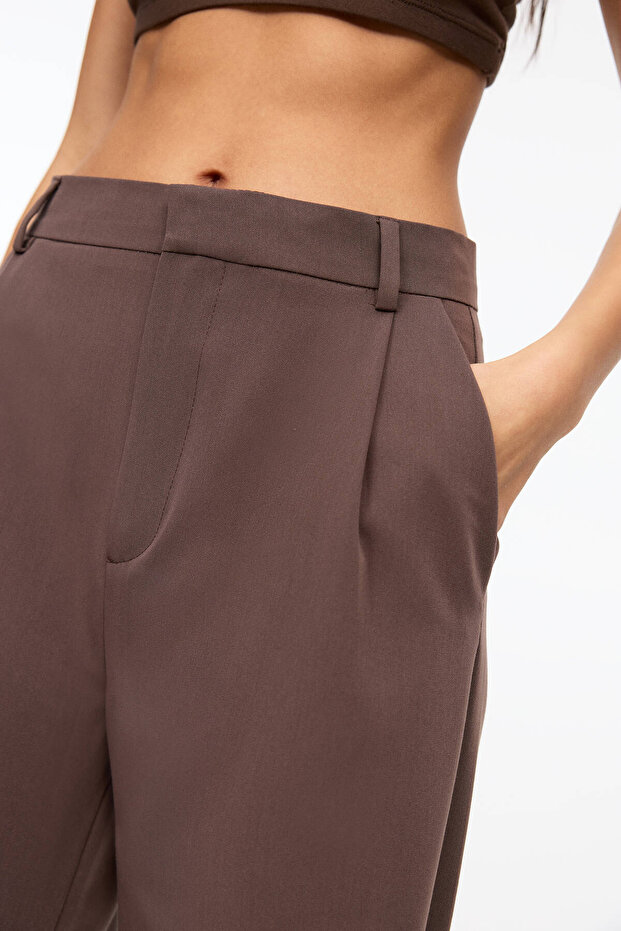 Pensli kumaş pantolon - 5