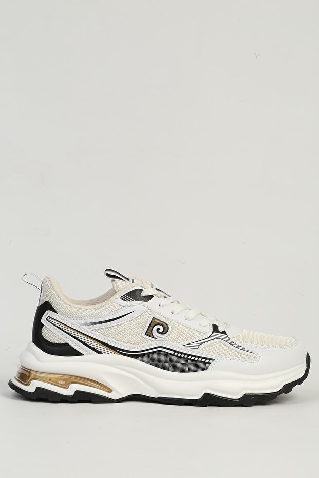 White Black Men's Sports Shoes Imported Pci-11349