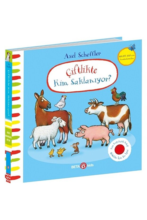 Çiftlikte Kim Saklanıyor? (keçe Kapaklı Kitap)