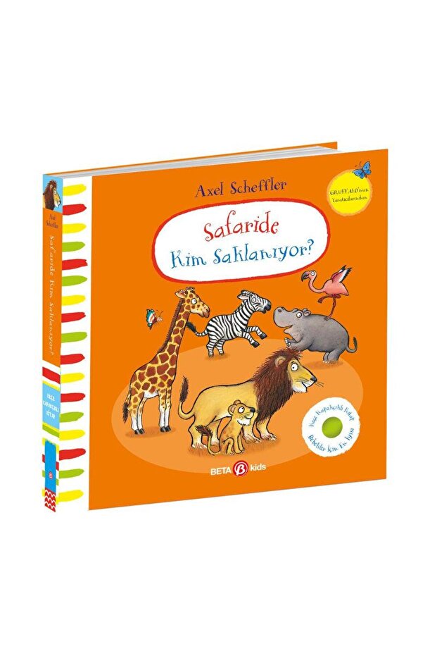 Safaride Kim Saklanıyor? (keçe Kapaklı Kitap)