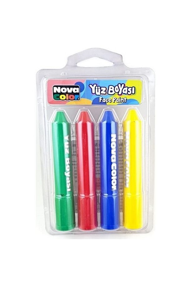 Novacolor Yüz Boyası 4 Lü - 1