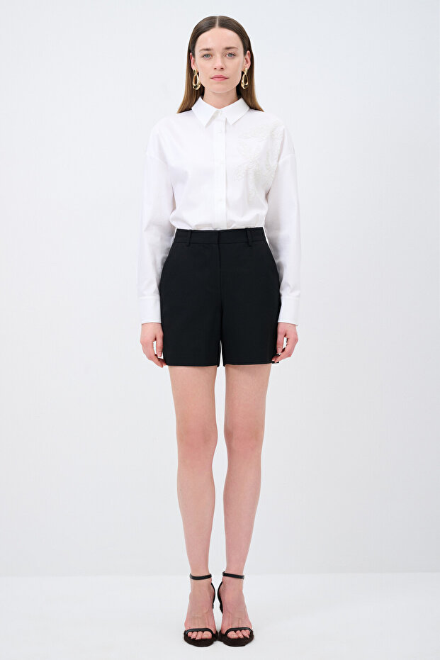 Cepli Bermuda Şort - 5