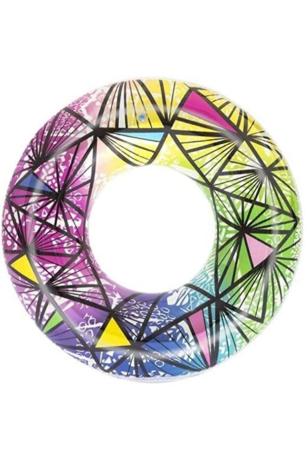 Stained Glass Swim Ring 1.19m 36232