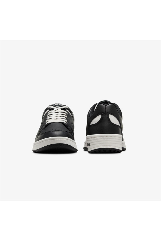 Weapon Unisex Siyah Deri Sneaker - 3