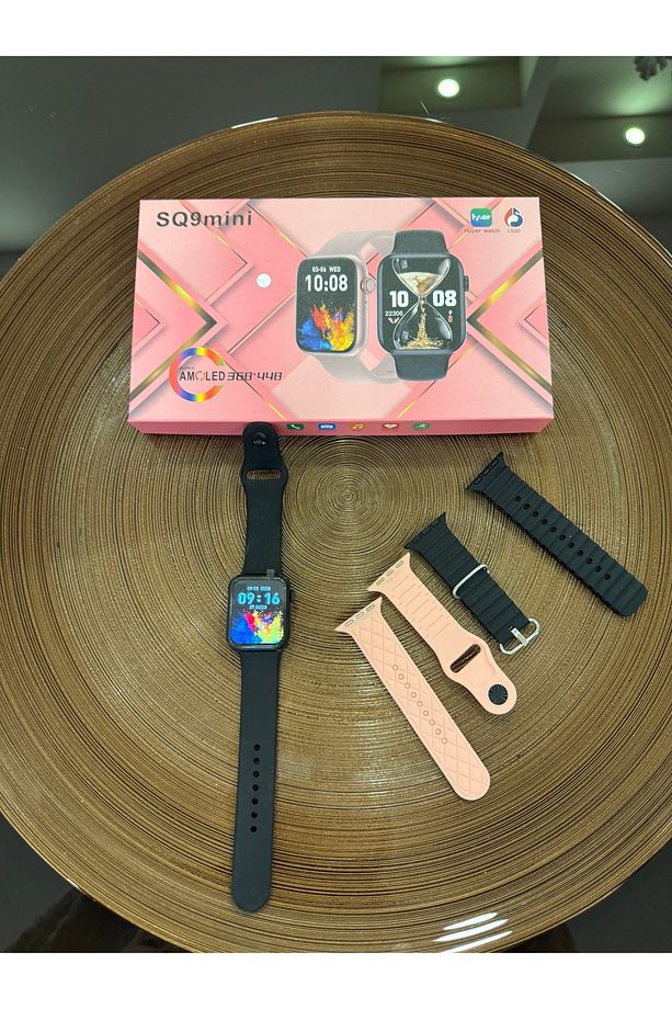 FUBAR SQ9 mini SUPER AMOLED EKRAN 3 ADET KARDON HEDİYELİ AKILLI SAAT - 8