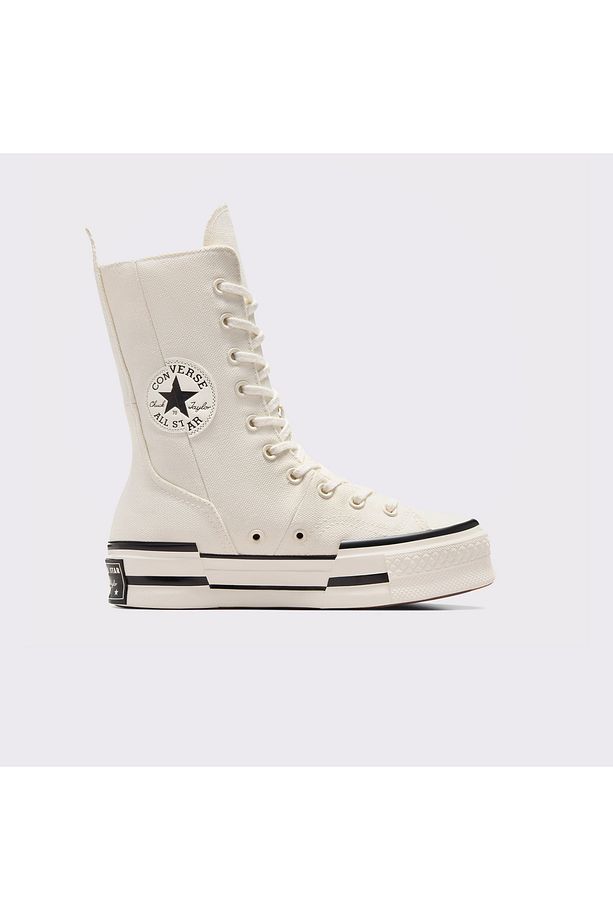 Chuck 70 Plus Unisex Krem Platform Sneaker - 1