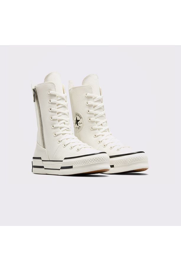Chuck 70 Plus Unisex Krem Platform Sneaker - 2