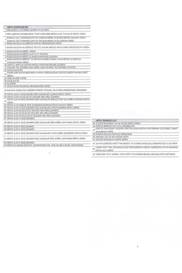 Dil Ve Konuşma Terapi Aynası Egzersiz Listeli - 6