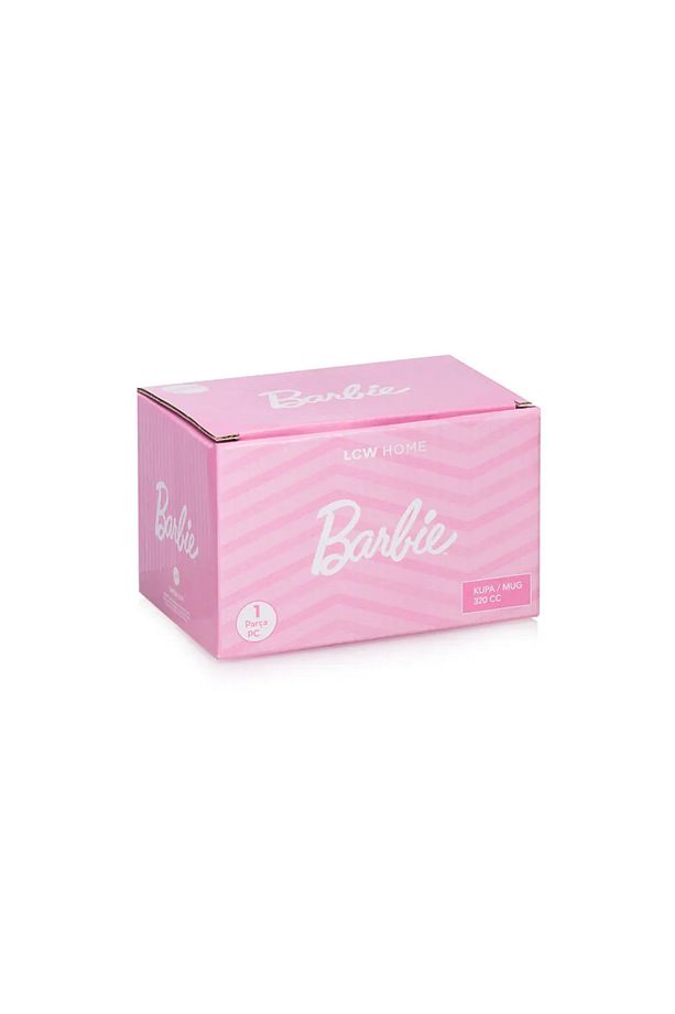 LCW HOME Pembe Baskılı Porselen Kupa 320 Ml - 4