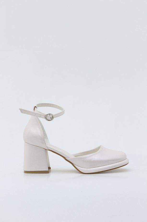 SEDEF CİLT ARKASI KAPALI PLATFORM AYAKKABI 7CM - 4