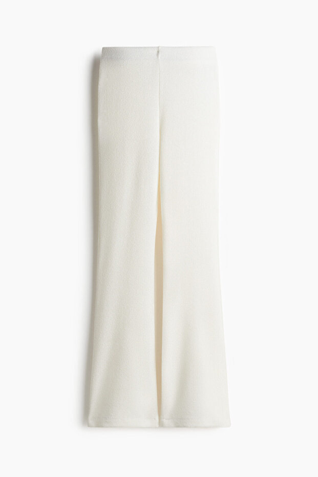 İspanyol Paça Triko Pantolon - 4