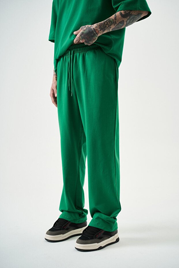 Men's Basic Baggy Sweatpants Benetton - 2