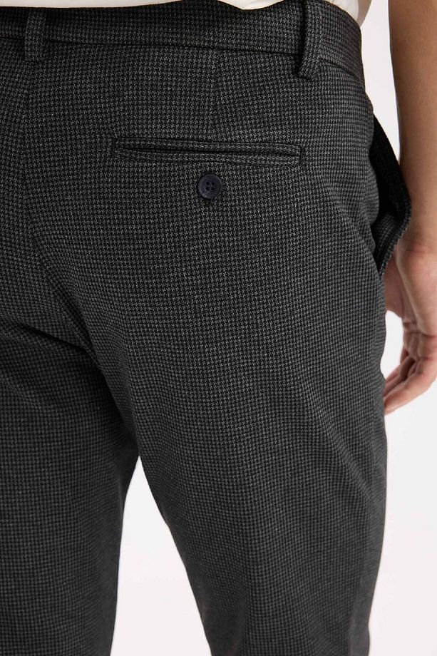 Gabardin Pantolon Tailored Regular Fit Normal Kesim Cepli Düz Paça A8102ax24au - 6