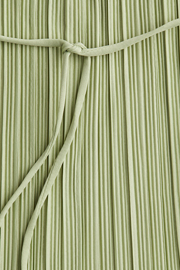 MAMA Pliseli Elbise - 7