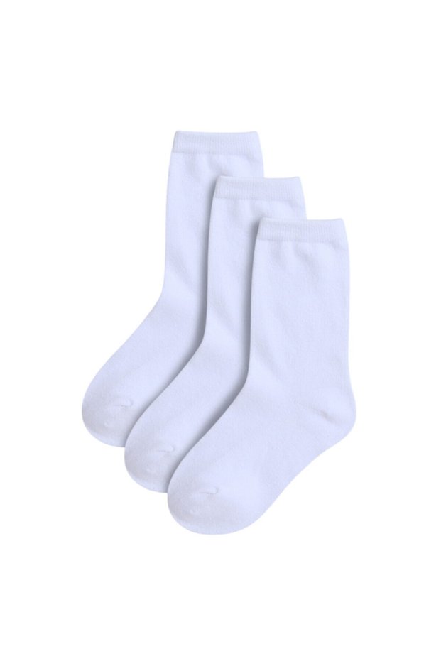 BOYS 3 PAIRS PLAIN SOCKS