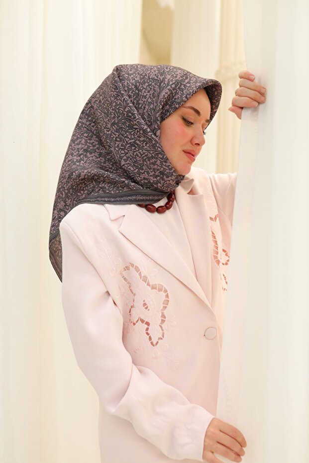 Twill İpek Eşarp 11459-22 - 5