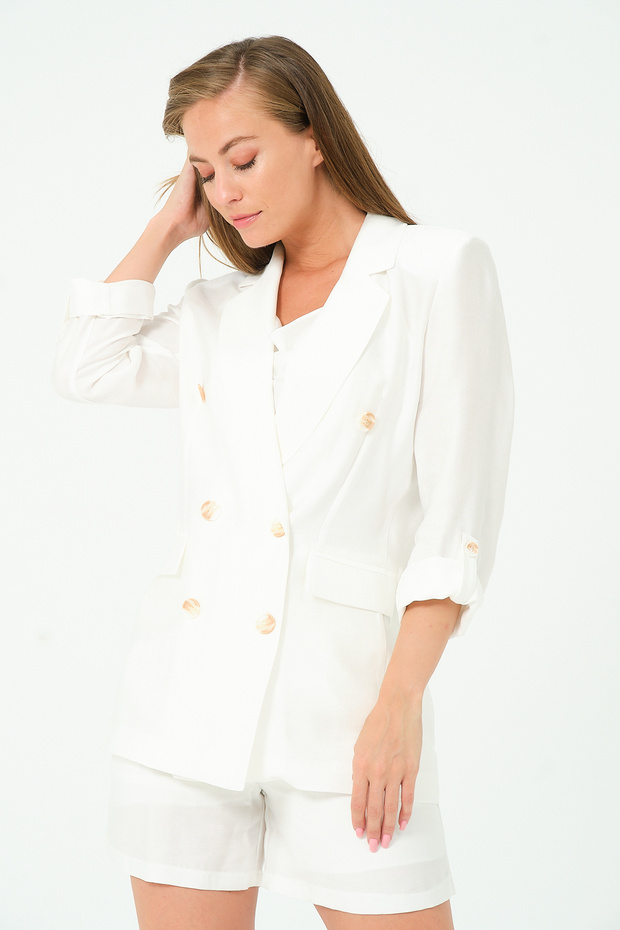 Yazlık Blazer Ceket - 3