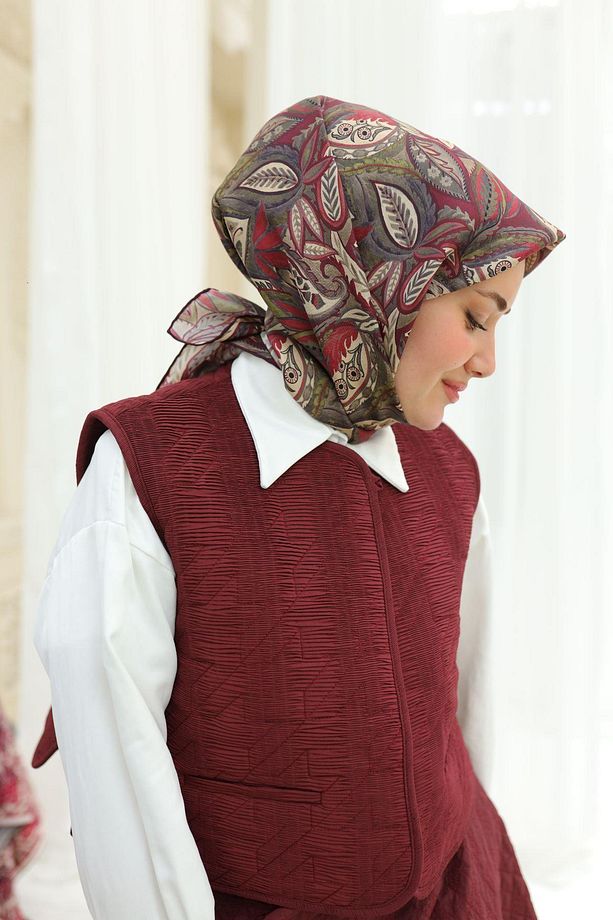 Twill İpek Eşarp 11456-27 - 5