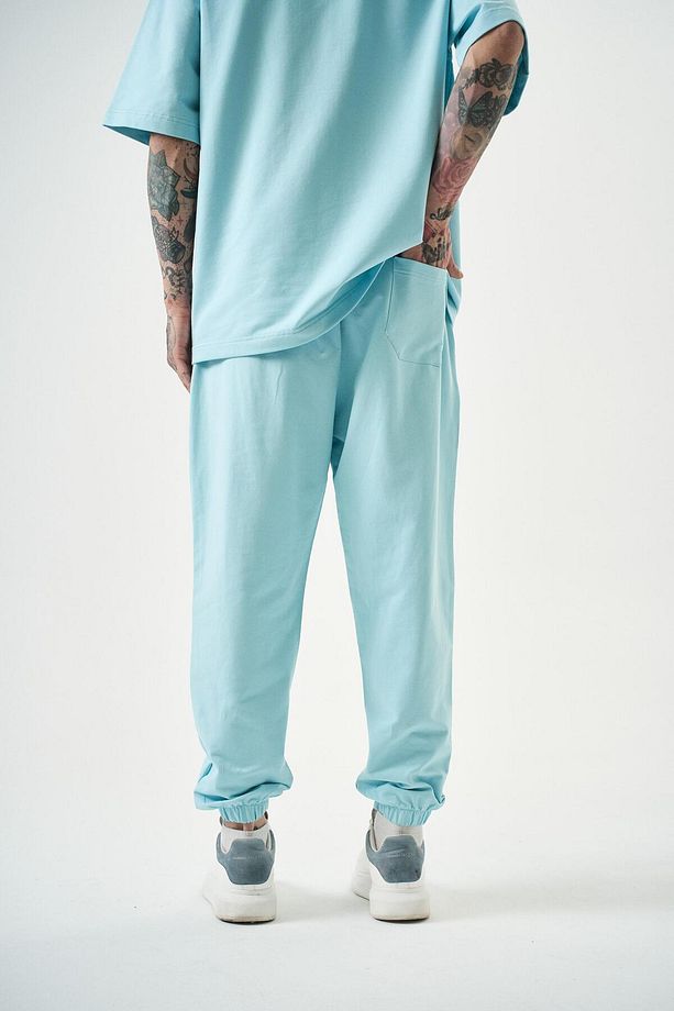 Erkek Basic Jogger Eşofman Altı Bebe Mavi - 5