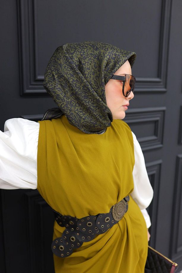 Twill İpek Eşarp 11459-19 - 5