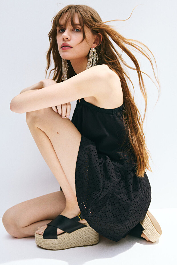 Dolgu Topuklu Espadril - 1