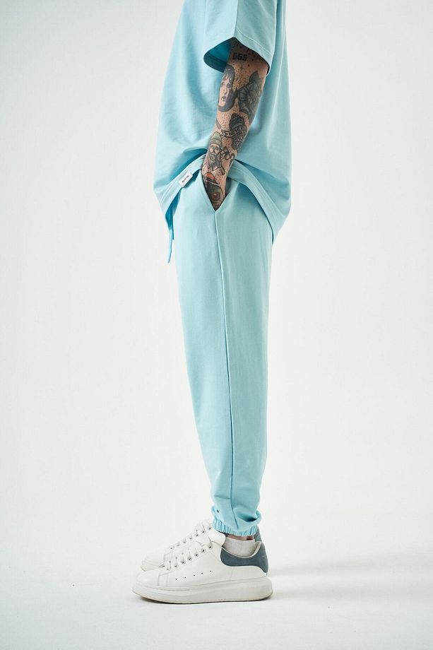 Erkek Basic Jogger Eşofman Altı Bebe Mavi - 4